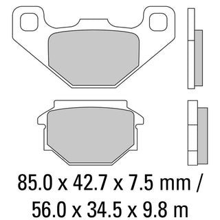 Ferodo Brake Disc Pad Set FDB828ST