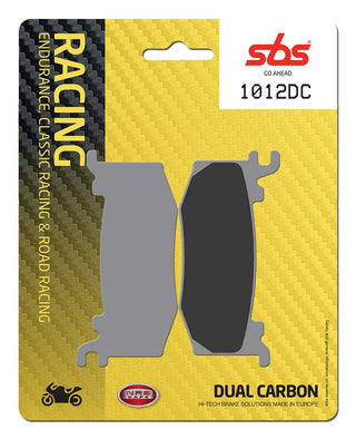 SBS Friction - Dual Carbon Front Brake Pads - (Track Use) (Hypure Caliper) - 1012DC