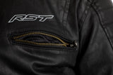 RST Brixton CE Ladies Waterproof Wax Jacket - Black