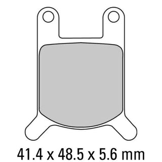 Ferodo Brake Disc Pad Set FDB213P