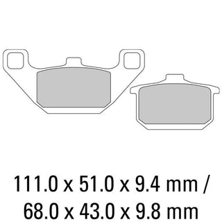 Ferodo Brake Disc Pad Set FDB339ST