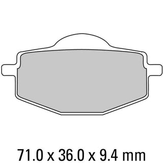 Ferodo Brake Disc Pad Set FDB383P