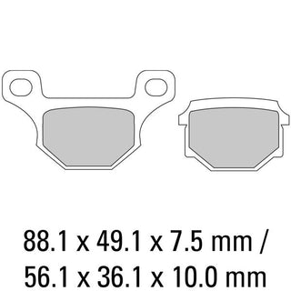 Ferodo Brake Disc Pad Set FDB384P