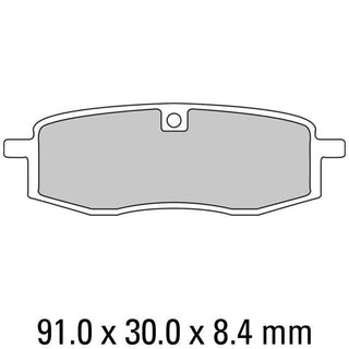 Ferodo Brake Disc Pad Set FDB411P