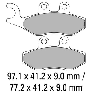 Ferodo Brake Disc Pad Set FDB2142EF