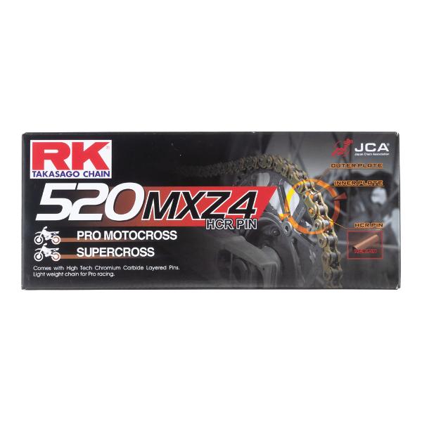 RK 520 MXZ4 120L MX Race Chain