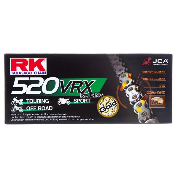 RK 520 VRX 120L RX Ring Chain Gold
