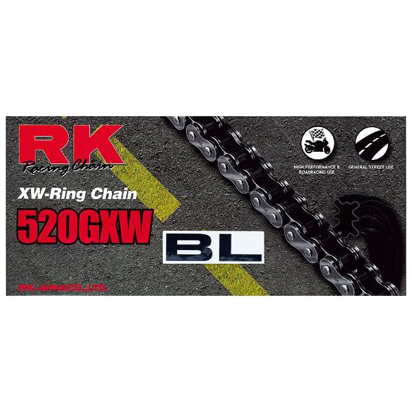 RK 520 GXW 120L XW Ring Chain Black RL