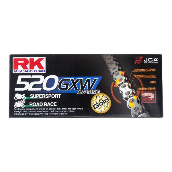 RK 520 GXW 120L XW Ring Chain Gold RL