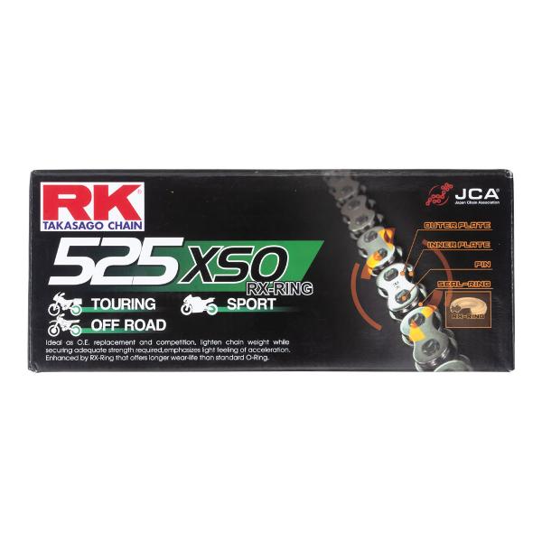 RK 525 XSO 124L Ring Chain RL