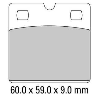Ferodo Brake Disc Pad Set FDB204P