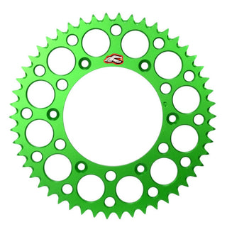 Renthal 191U42051GEGN MX Ultralight Grooved 51T Rear Sprocket - Green