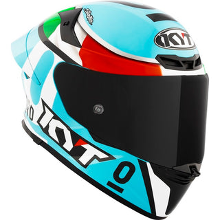 KYT TT Revo E06 Tricolor Leopard Replica Helmet