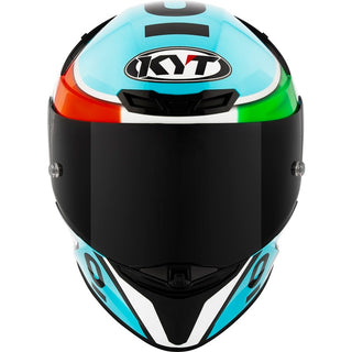 KYT TT Revo E06 Tricolor Leopard Replica Helmet
