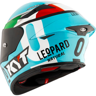 KYT TT Revo E06 Tricolor Leopard Replica Helmet