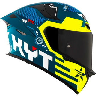 KYT TT Revo E06 Fuselage Matte Yellow Helmet - Matte/Yellow