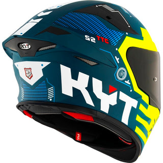 KYT TT Revo E06 Fuselage Matte Yellow Helmet - Matte/Yellow
