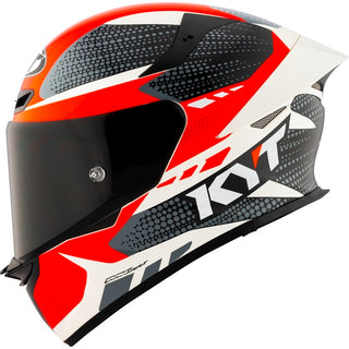 KYT TT Revo E06 Gear Black-Red Helmet - Black/Red