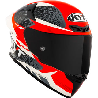 KYT TT Revo E06 Gear Black-Red Helmet - Black/Red
