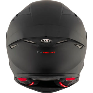 KYT TT Revo E06 Plain Helmet - Matte/Black
