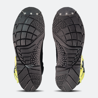 Sidi Flame Youth Boots - Black/Lime/Grey