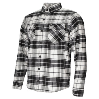 Argon Hatchet Flanno Shirt - Black/White