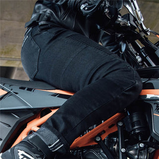 Bull-It 24 Mens Guardian Slim Short AAA Jeans - Black