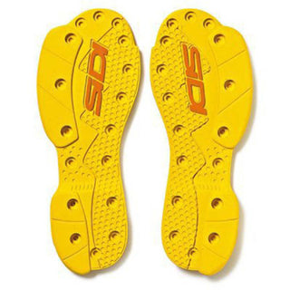Sidi Crossfire SRS Supermoto MX Soles - 43-44- Yellow/Orange