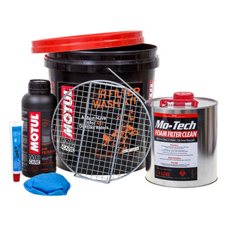 Motul Bucket Air Filter / Wash Kit