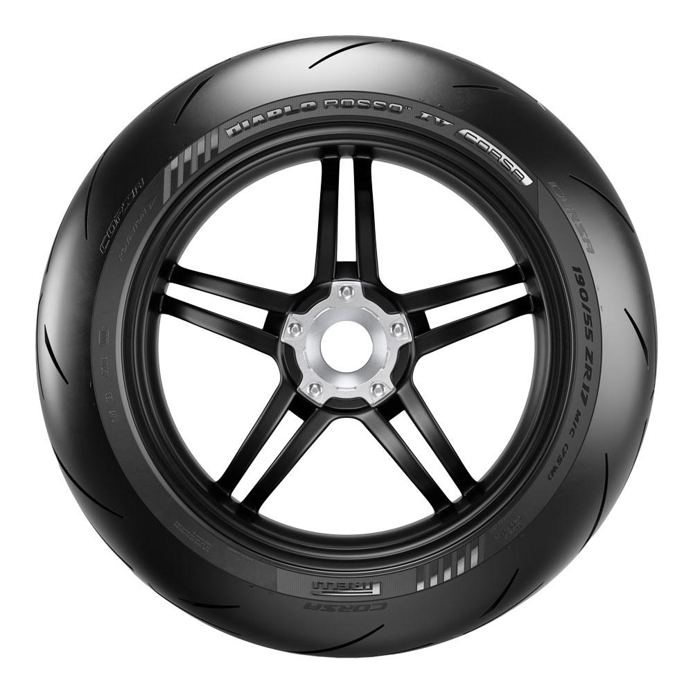Pirelli Diablo Rosso IV Corsa Tyre 190/50ZR17 M/C (73W) TL