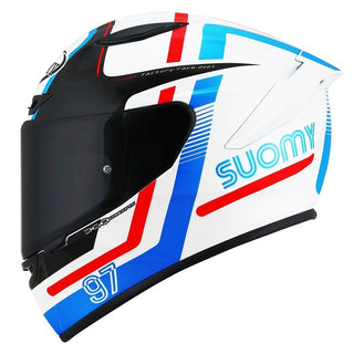 Suomy Track-1 E06 Ninety Seven Helmet - White-Red