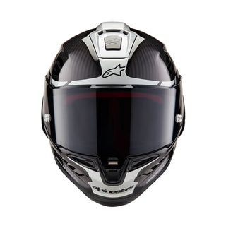 Alpinestars Supertech SR10 Element ECE 22.06 Helmet - Black/Carbon Silver/Black Glossy