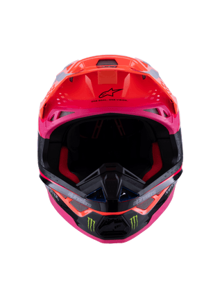Alpinestars S-M10 Deegan Ece06 Helmet - Fluro-Orange/Purple/Fluro-Pink