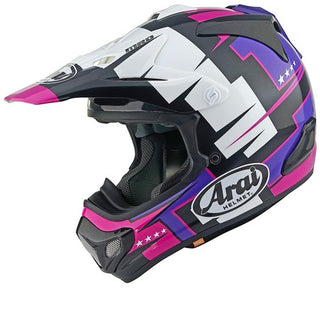 Arai MX-V Evo Battle Full Face Helmet - Purple