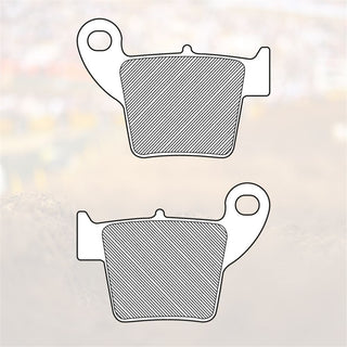 Renthal RC-1 Works Brake Pads - BP101 (DP921 / 2P286 / FA346 / FDB2139)