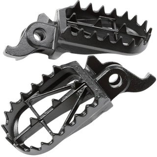 DRC Footpegs Wide KX250F/450F09- - 50mm CrMo Black