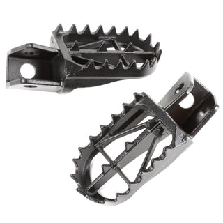 DRC WR250R/X - 50mm CrMo Wide Footpegs - Black