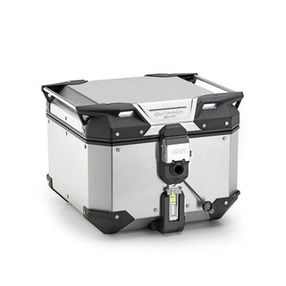 GIVI Trekker Outback EVO Smart Monokey 42L - Silver (Sold Without Lock)