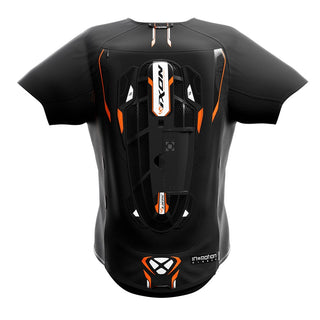 Ixon IX-Airbag U05 Vest With Shoulder - Black/Orange