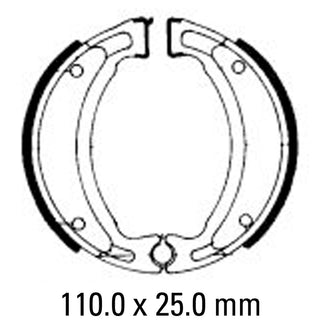 Ferodo ECO Brake Shoe Set FSB731EF