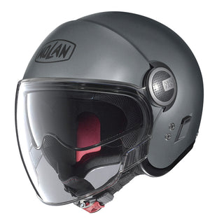 Nolan N21 Visor Open Face Classic Helmet - Flat Grey
