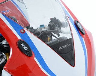 R&G Racing Mirror Blanking Plates Black for Honda CBR1000RR Fireblade 12-16/Honda CBR1000RR SP 14-16