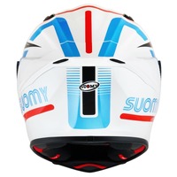 Suomy Track-1 E06 Ninety Seven Helmet - White-Red