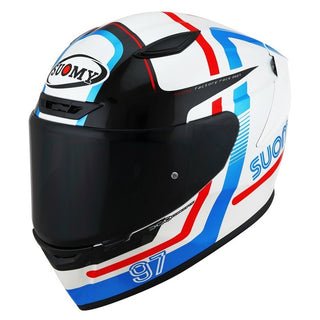 Suomy Track-1 E06 Ninety Seven Helmet - White-Red
