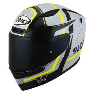 Suomy Track-1 E06 Ninety Seven Helmet - Grey-Yellow