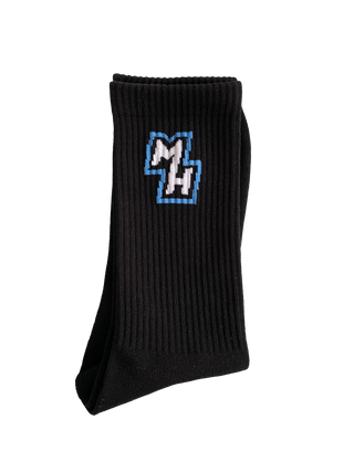 MotoHeaven Crew Sport Socks - Black