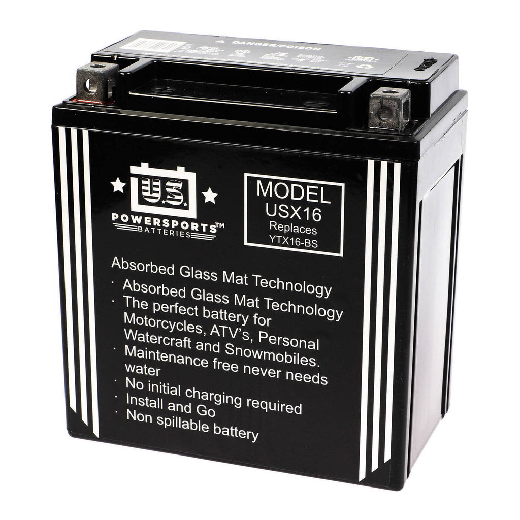 AGM Motorcycle Battery For Suzuki VS1400/S83 Boulevard (2005-2009) - 14AH, 140 CCA