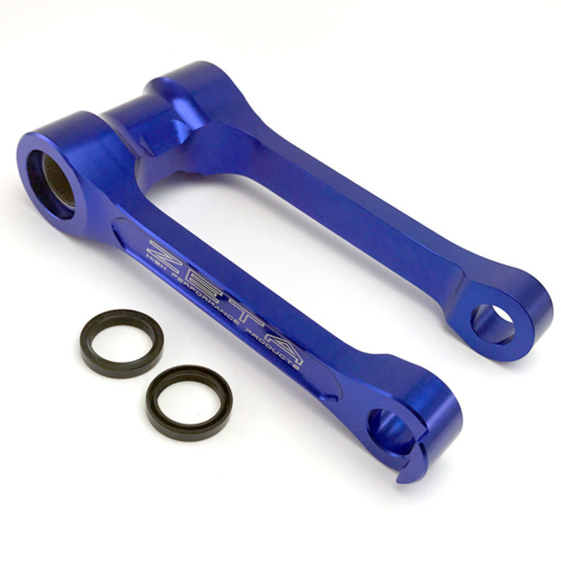 Zeta Linkage Lowering Kit YZ125 06-,YZ250 06-,YZ125X 17-,YZ250X 16- -20mm Blue