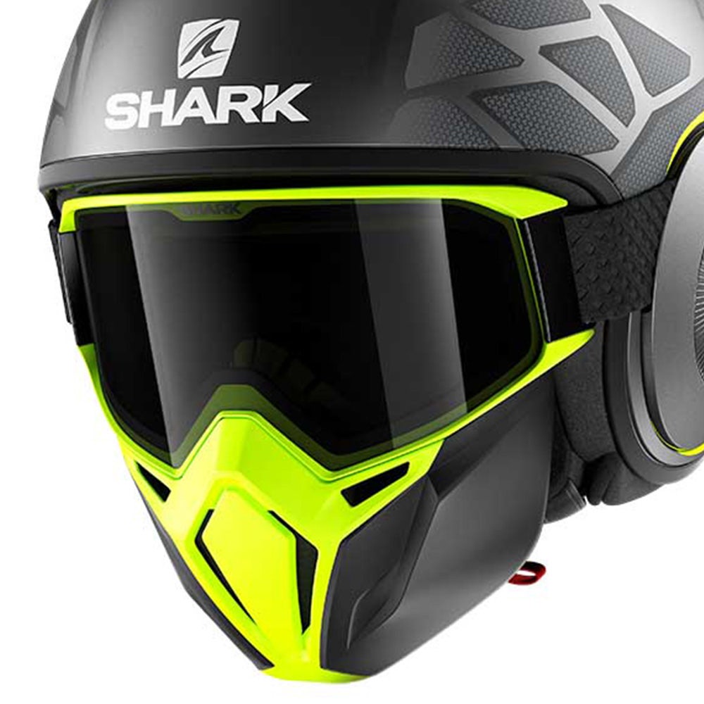 Shark Drak Street-Drak Mask/Goggles Yellow