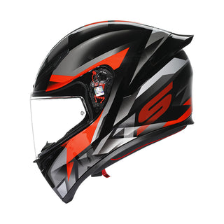 AGV K1 S Fastlap Helmet - Black/Grey/Red